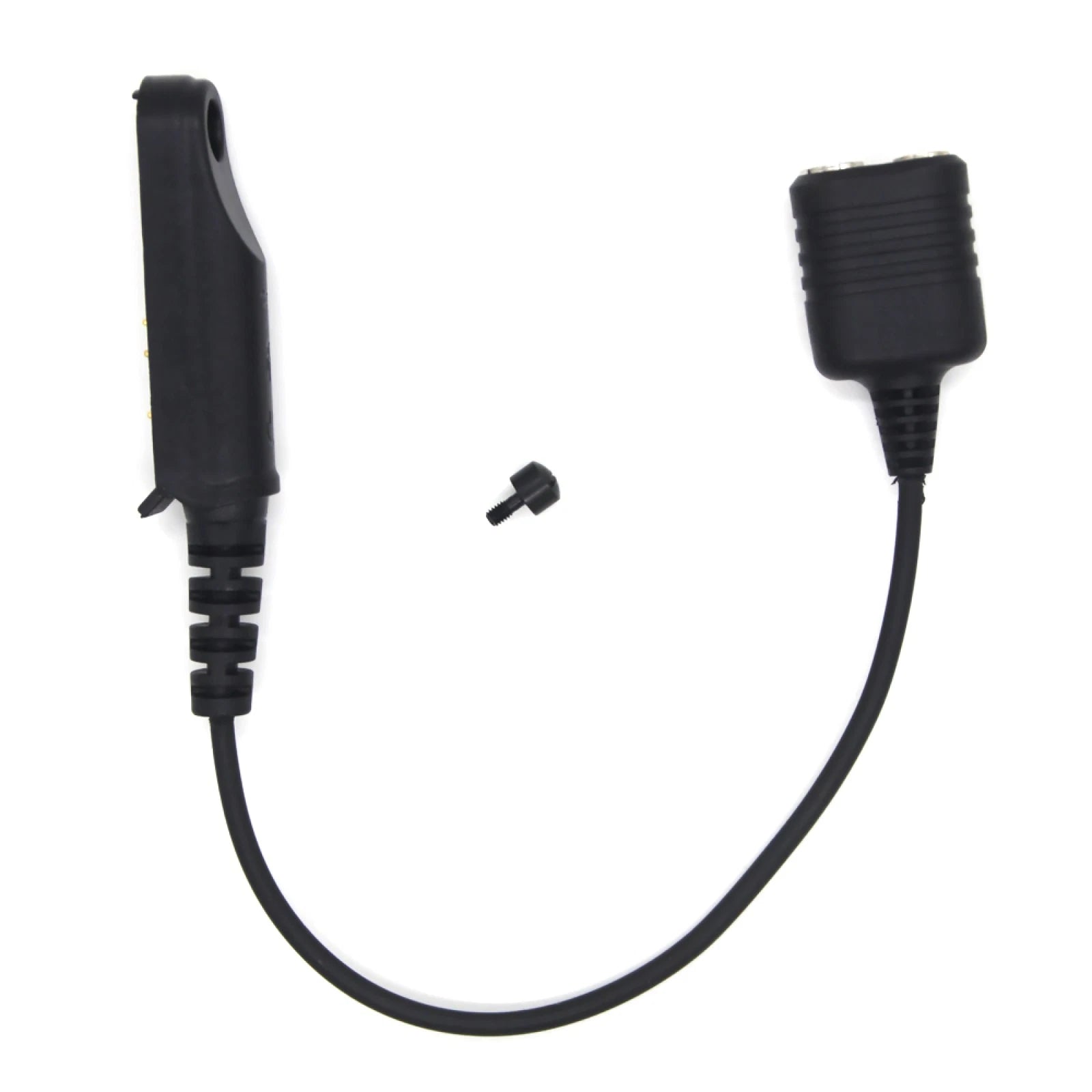 2pin K-head Walkie Talkie Audio Adapter Cable For Baofeng Bf-9700