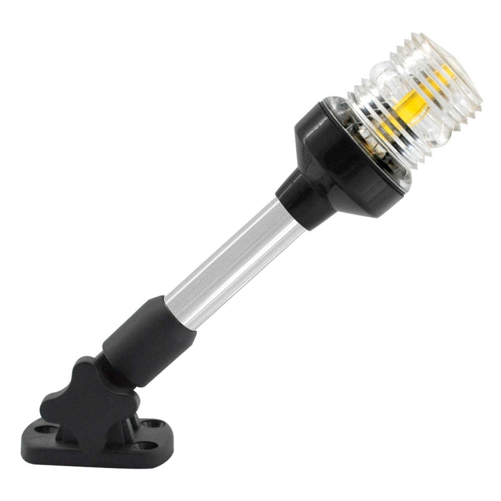 White LED Marine Anchor Light 12 Inch Adjustable
