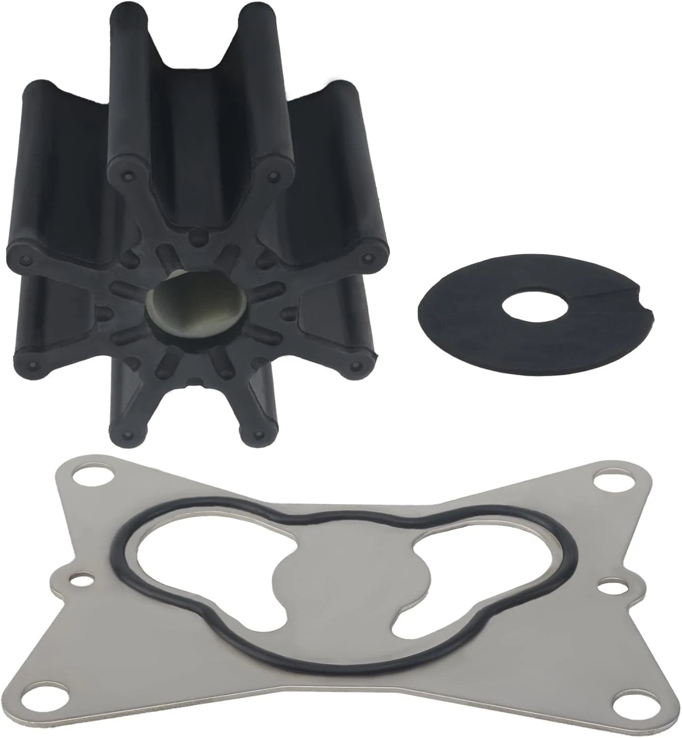 Mercury Quicksilver Sea Water Pump Impeller Repair Kit 4.5 And 6.2