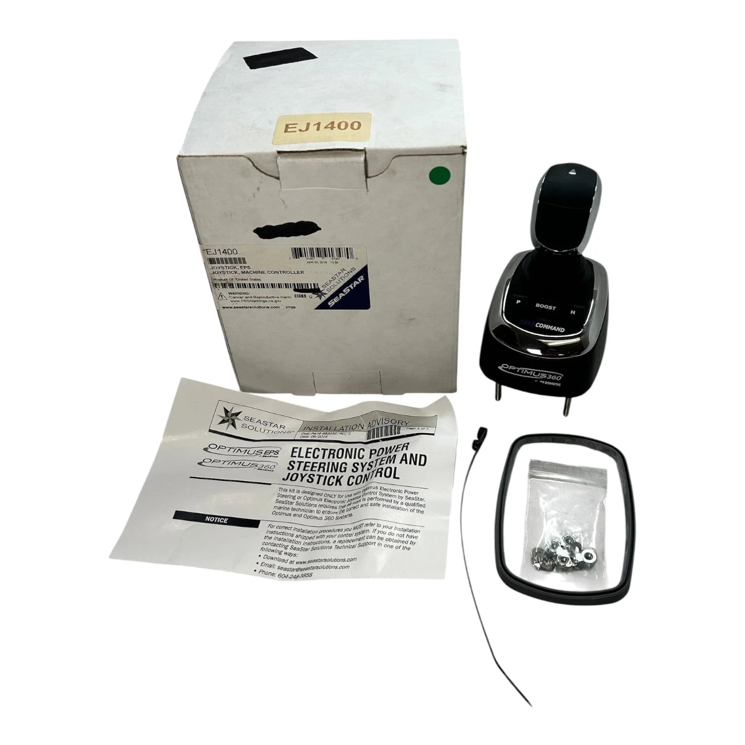 Seastar Solutions Ej1400 Optimus Joystick Master Controller, New, Oem