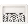 Blue Wave Boat Storage Pocket Panel 24300138 | White Plastic W/ Net