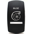 Carling Boat Contura V Rocker Switch Actuator | Bilge Black