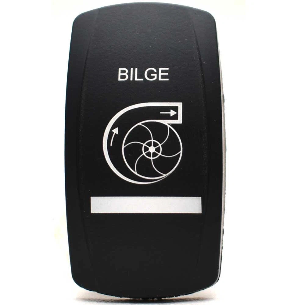 Carling Boat Contura V Rocker Switch Actuator | Bilge Black