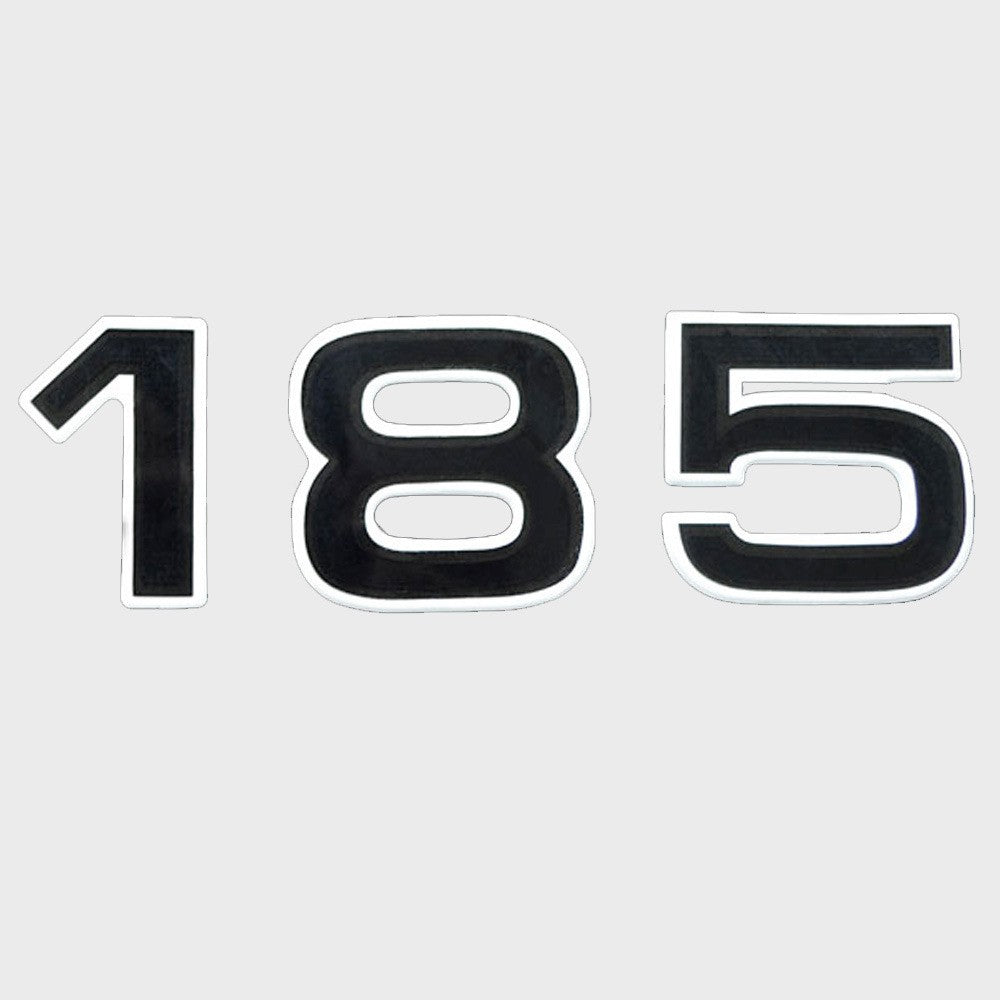 Ranger Z185 Raised Decal Black White by Ranger