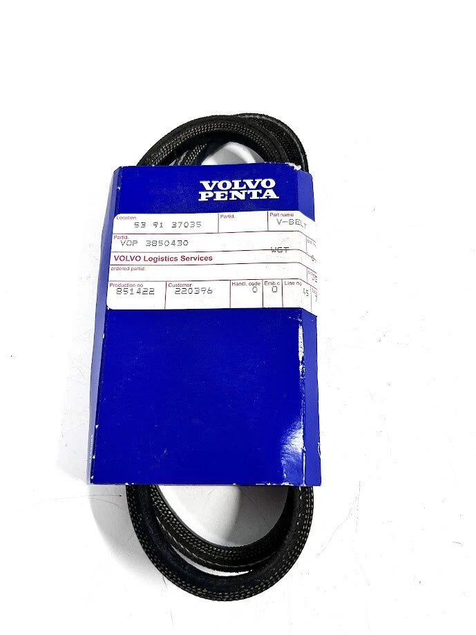 '-New- Volvo Penta 38504030, V-belt, Oem