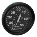 Faria Boat Speedometer Gauge Celebrity Euro Black by Faria