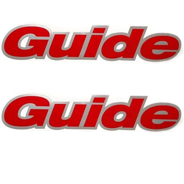Tracker Boat Emblem Decal Sticker 33793 | Fishing Guide (Pair)