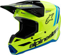 Alpinestars Sm3 Youth Radium Helmet For Off-road & Mx, Youth Large