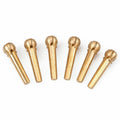 Brass Folk Acoustic Guitar Electric Bridge Pins Fixing Stringe Dots