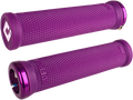 Odi Ruffian V2.1 Bmx Grips Purple - Soft Compound Lock-on Handlebars