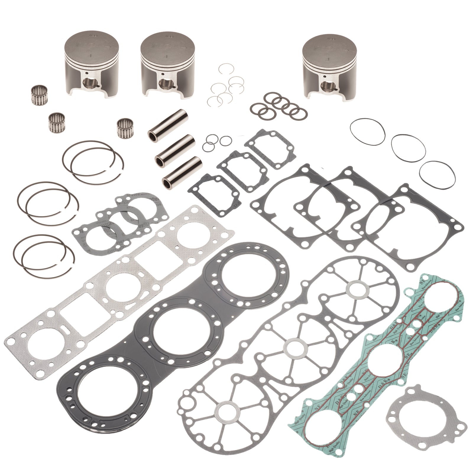 Top End Rebuild Piston Kit for Yamaha GP1200R by Yamaha