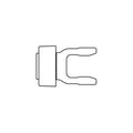 A-bp572103851-<wbr/>ai Tractor Yoke, Splined 1 3/4" - 20 Spline W/
