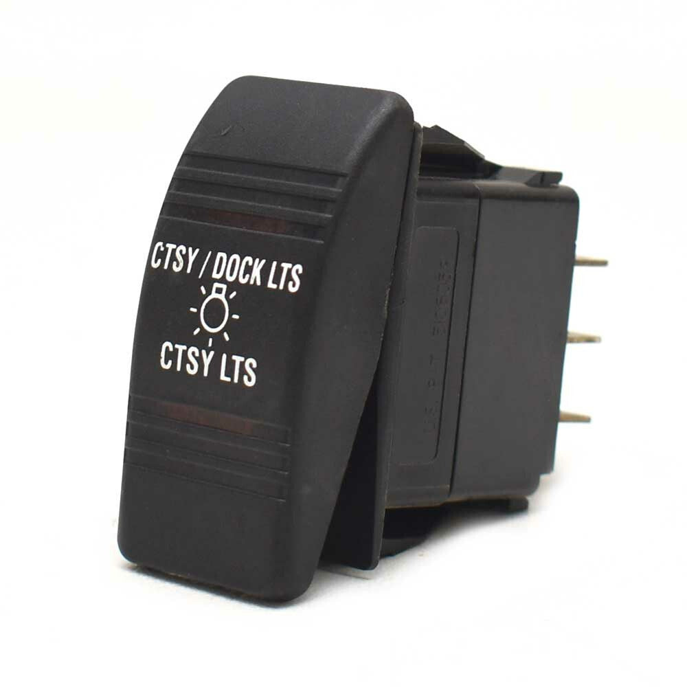 Carling On-Off-On Contura III Boat Rocker Switch by Carling