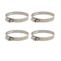 Boat Hose Clamps Jet Breeze 2 9/16 - 3 1/2 Inch by Jet Breeze