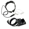 U94 Ptt Neck Throat Mic Earpiece Radio Headset For Baofeng Kenwood