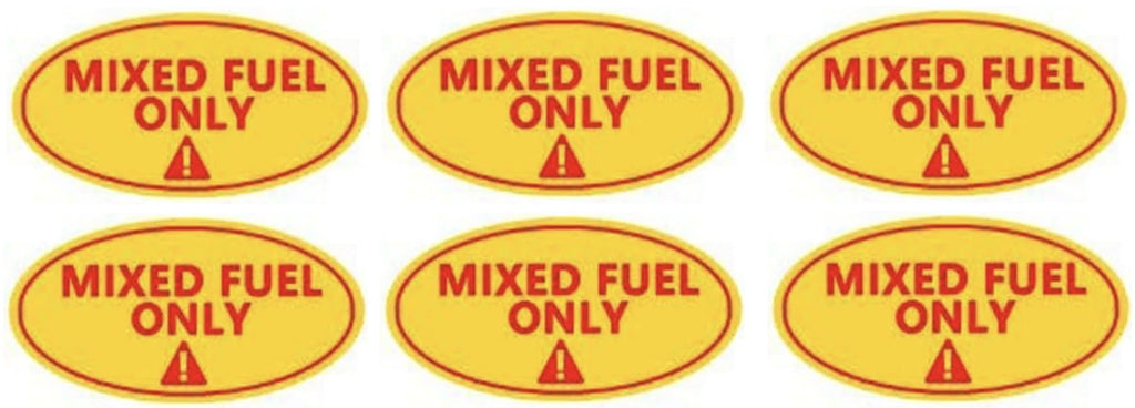 Mixed Fuel Only Sticker for Gasoline Decal for Truck Vinyl Tank