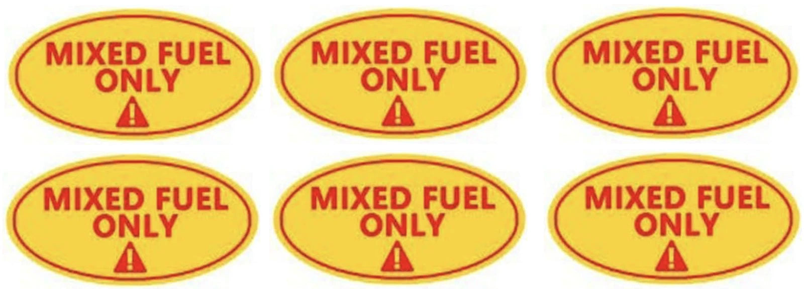 Mixed Fuel Only Sticker for Gasoline Decal for Truck Vinyl Tank
