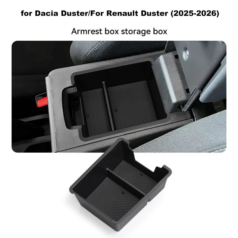 Console Organizer Armrest Storage Box Quick Installation