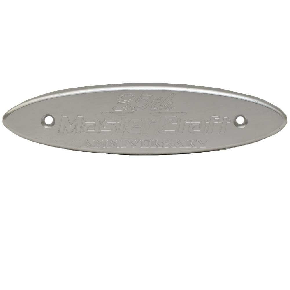 Boat Emblem Plate MasterCraft 35th Anniversary by MasterCraft