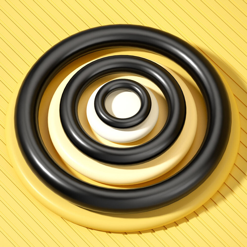 NBR Nitrile Rubber O-Rings 4 to 100mm ID