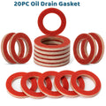 Oil Drain Screw Seals Mercruiser: 27-95220 95220 Yamaha: 90430-08020