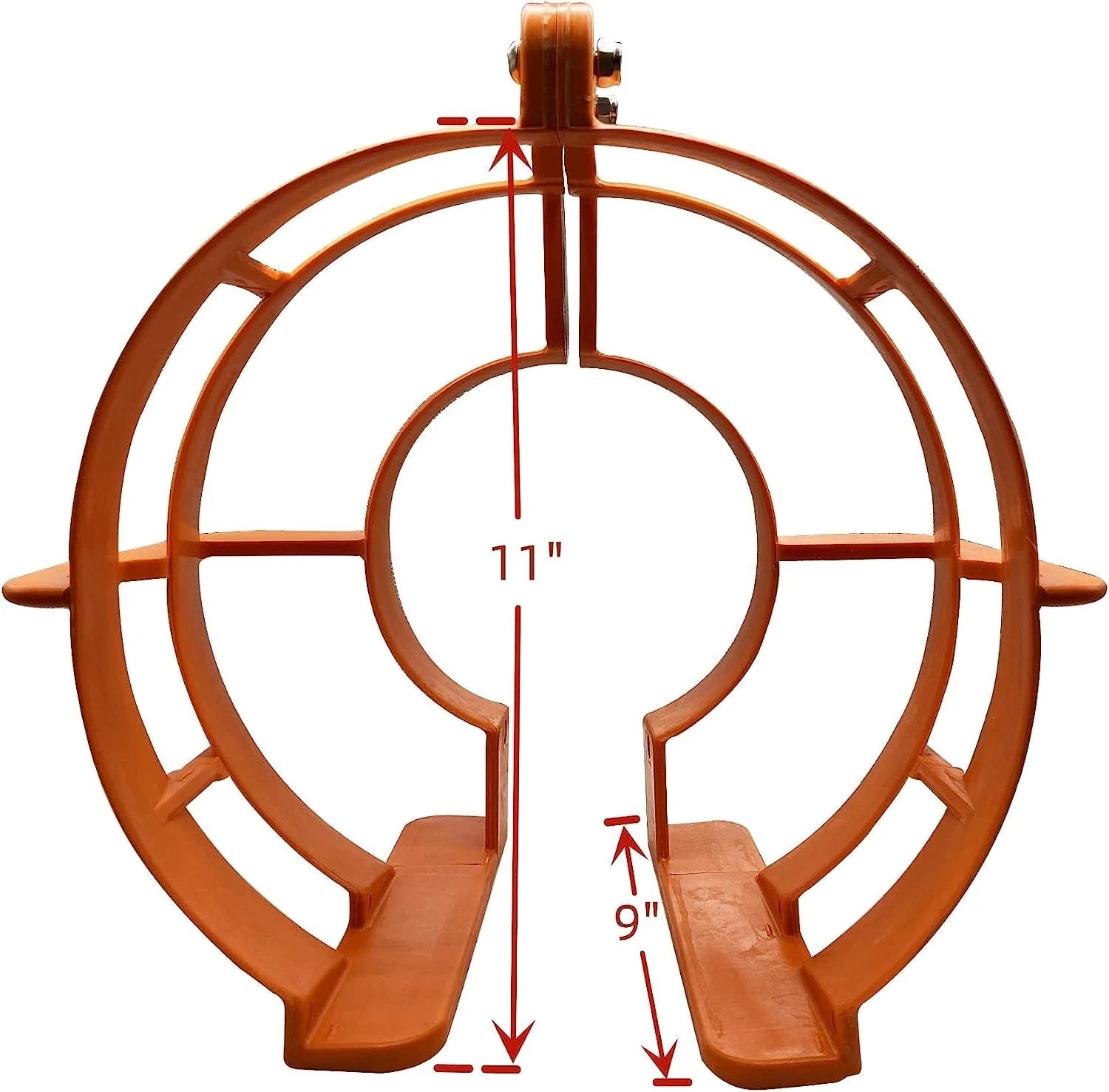 Propeller Safety Guard 11" Orange Fits 25 Thru 35hp Boat Marine