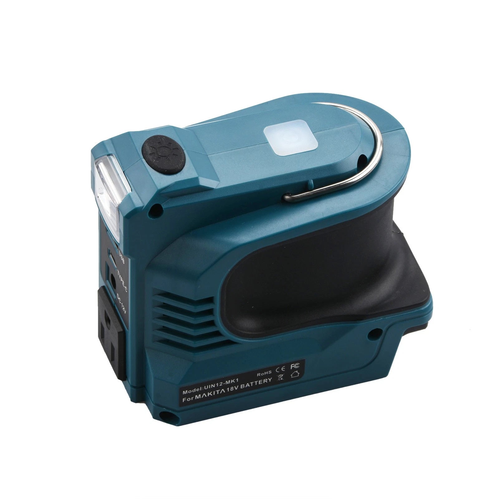Power Inverter With Ac Outlet Usb Type-c For Makita 18V Bl1840 Bl1860