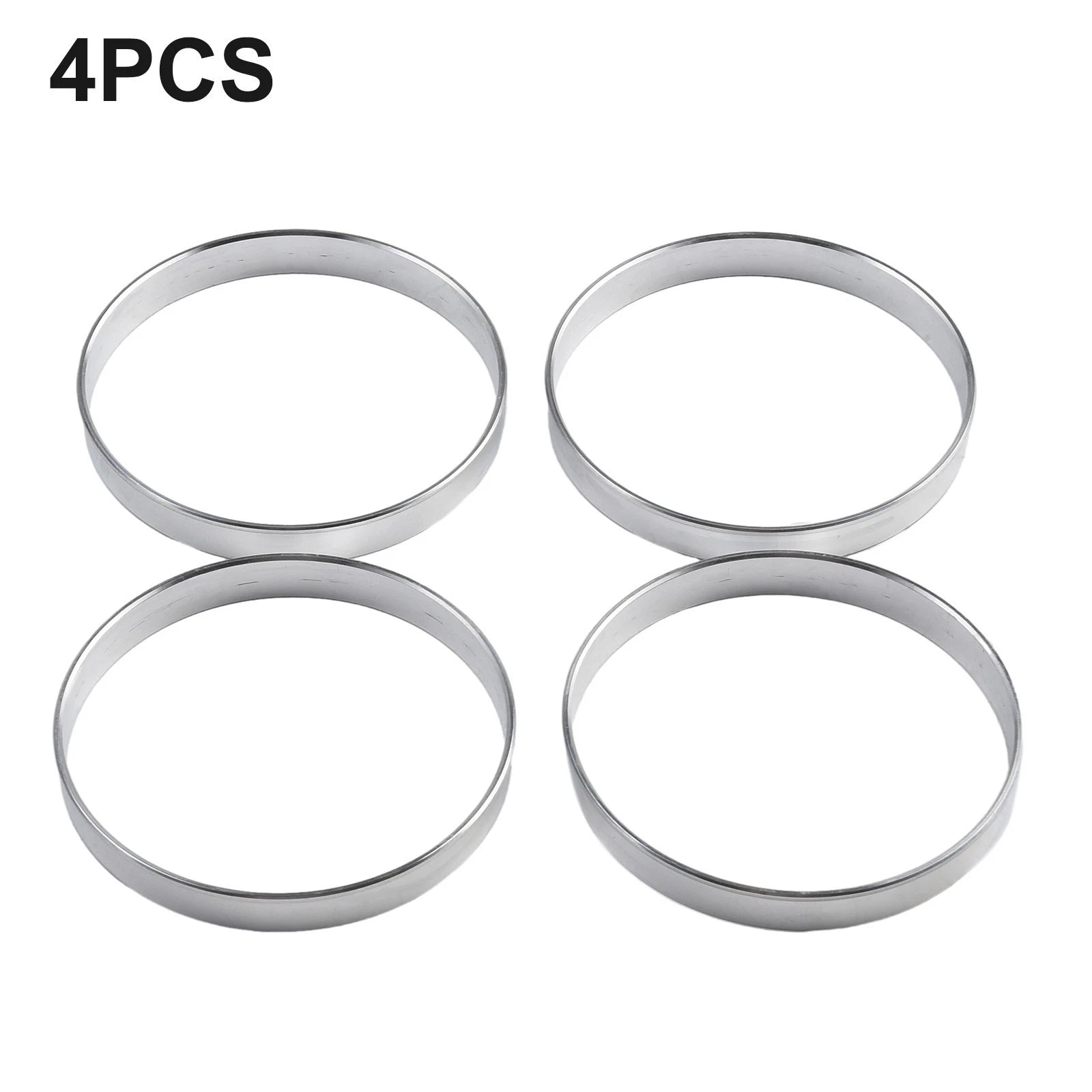 For Custom Fit Solution 4x High Quality Aluminum Hub Centric Rings For