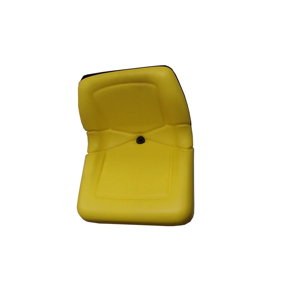 Yellow Low Back Bucket Style Plastic Pan Seat With Drain Hole Fits