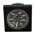 Faria Boat Speedometer SE9626 Square Bezel 65 MPH 3 1/4 Inch Black by Faria