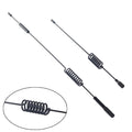 Glow UV Shrimp Lure with Dual Umbrella Hooks