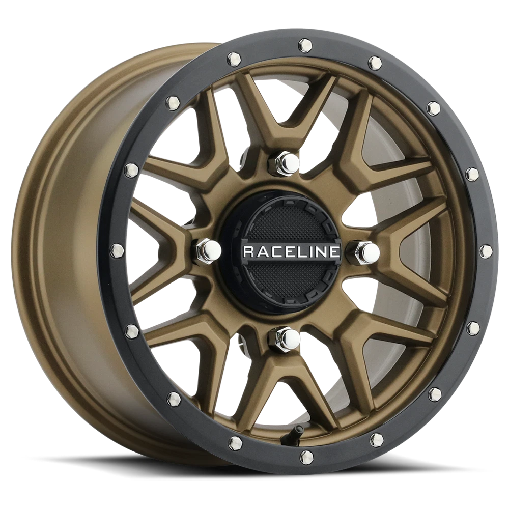 Raceline Krank Wheel 14x7 4/110 5+2 +10mm Offset - Atv/utv Alloy Wheel