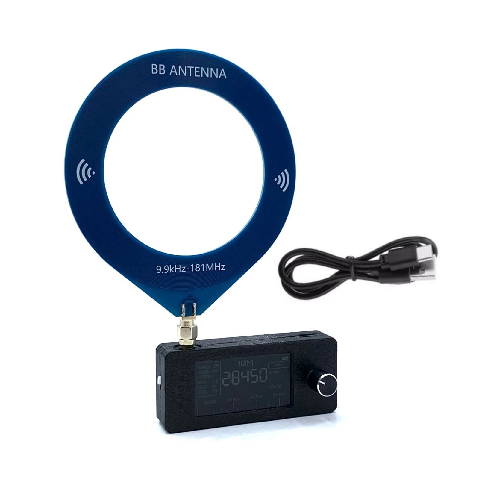 Rechargeable Si4732 Pocket Radio Featuring Am Fm Lsb Usb Modes Ips