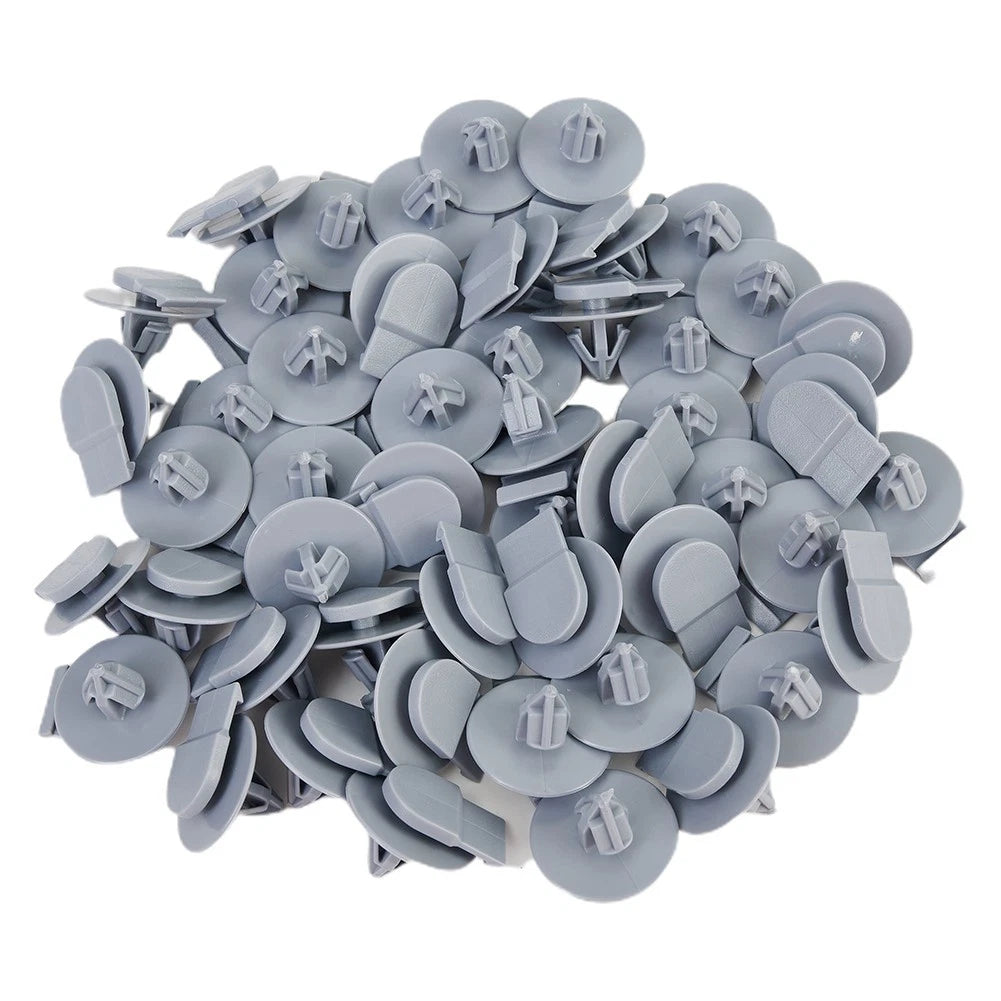 50* For Car Trim Clips Bumper Wheel Arch Flaps Auto Push Rivet Clips