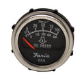 Oil Pressure Gauge Faria 2 Inch Silver Black by Faria