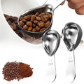 Short Handle Stainless Steel Coffee Scoop 304 Grade
