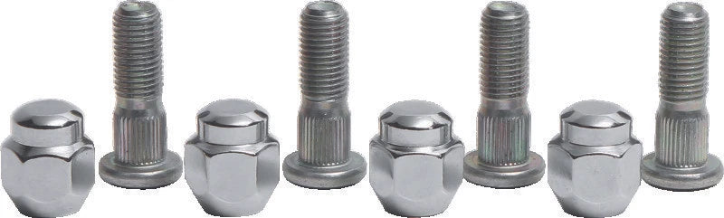 Quadboss 06-10 Yamaha Yfm450fx Wolverine Front Wheel Stud & Nut Kit
