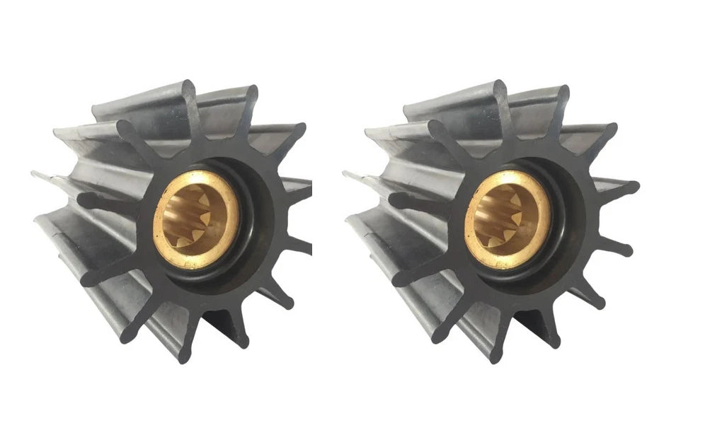 Water Pump Flexible Impeller for Sherwood 29000K, 2PCS