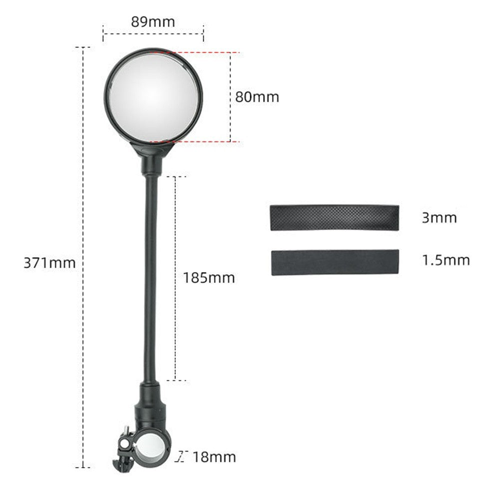 Rearview Mirror Reflector for MTB