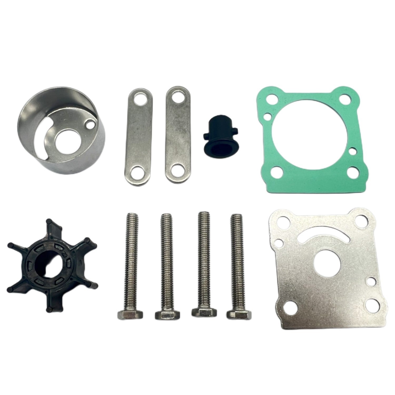 Water Pump Impeller Kit for Yamaha 6N0-W0078-A0-00 6HP 8HP 18-3460 OutboardOpens