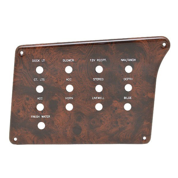 Hurricane 187 SunDeck Boat Blank Breaker Panel by Hurricane