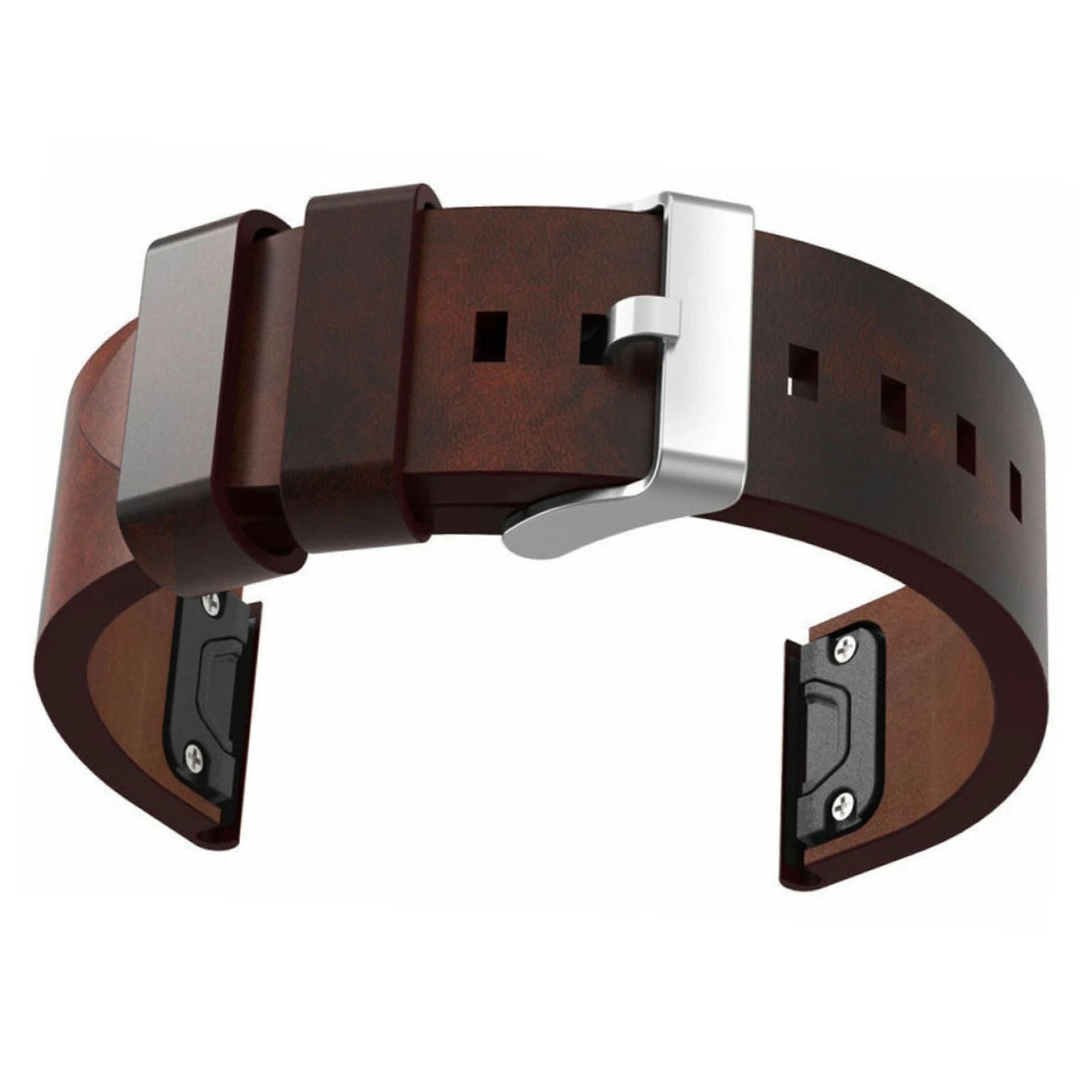 22mm Genuine Leather Watch Wrist Band Strap For Garmin Fenix 5
