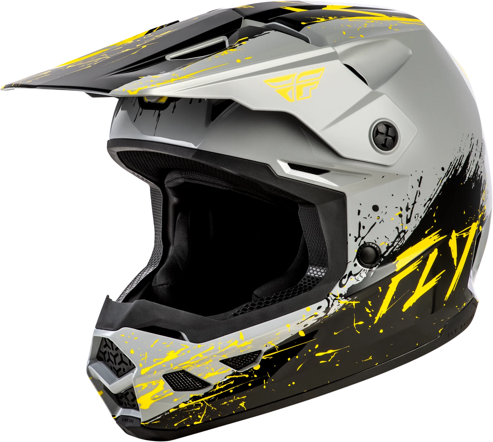 Fly Racing Youth Kinetic Drip Off-road Helmet For Youth Small