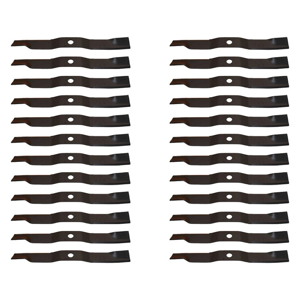 24 Pack Mower Blade K5677-34340 Fits Kubota B2150d, F2560, F3060, Pro