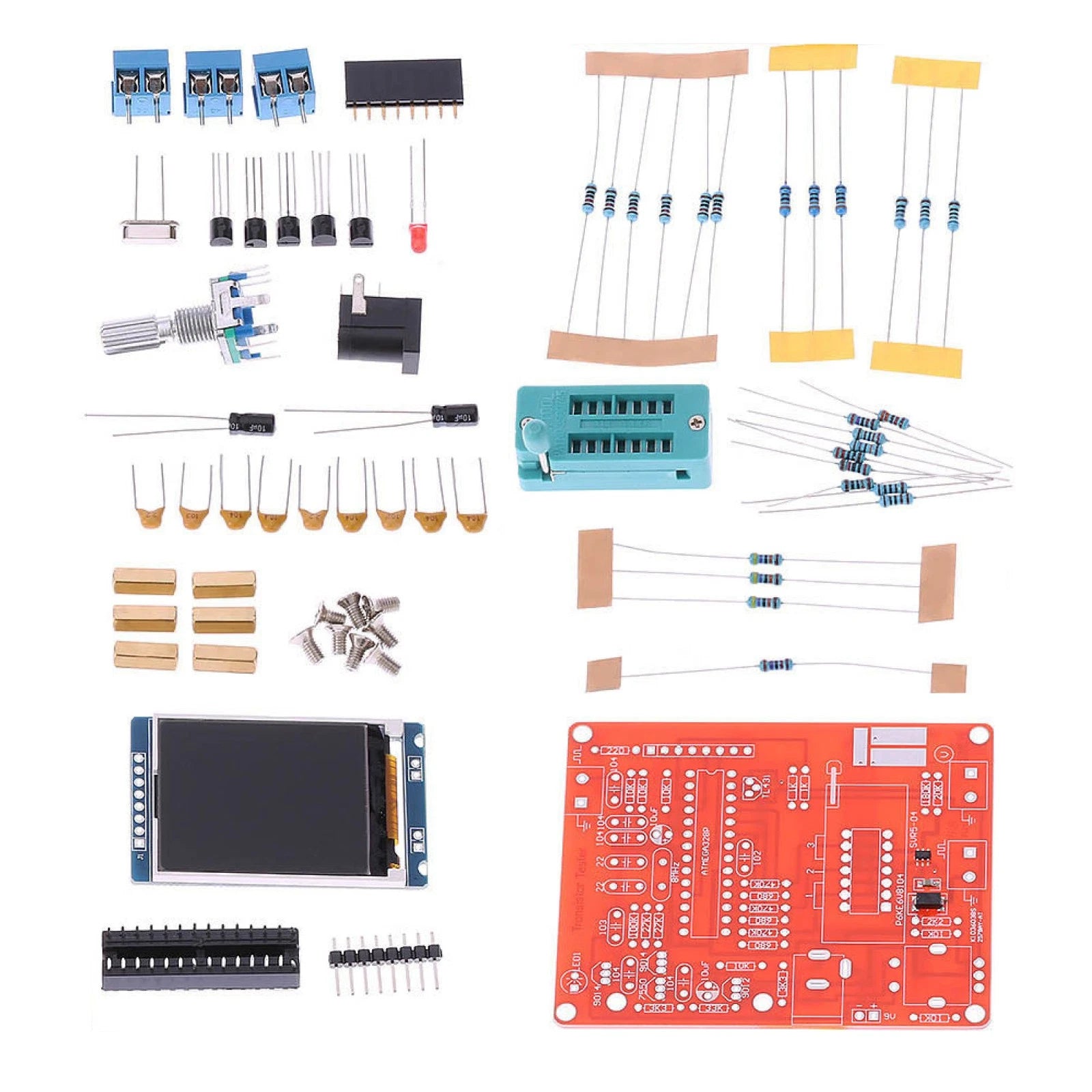 Lcd Display Diy Tester Transistor Capacitance Esr Meter Signal