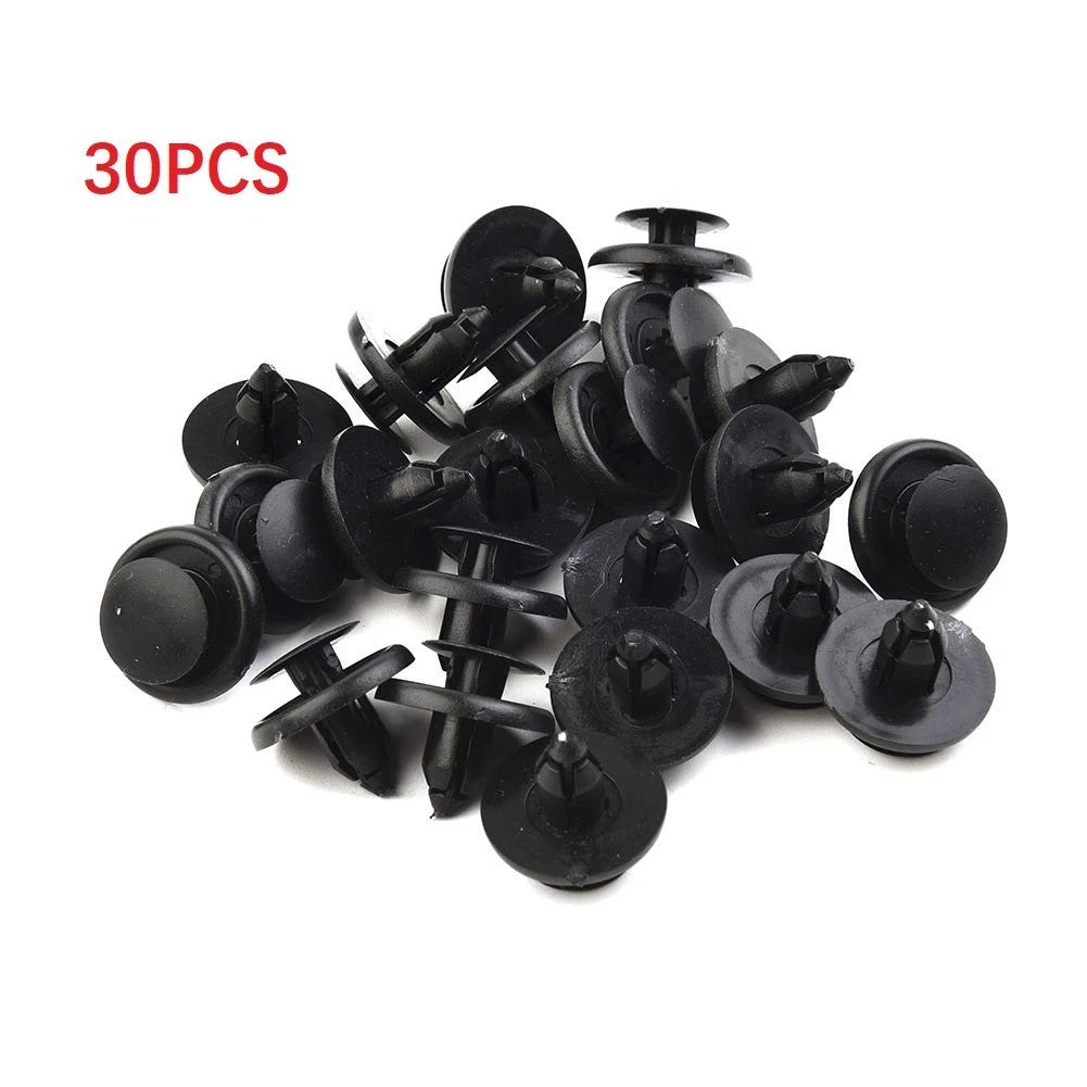 Bumper Clips Hole For Car Plastic Fastener Auto Accessories Pin 7mm X