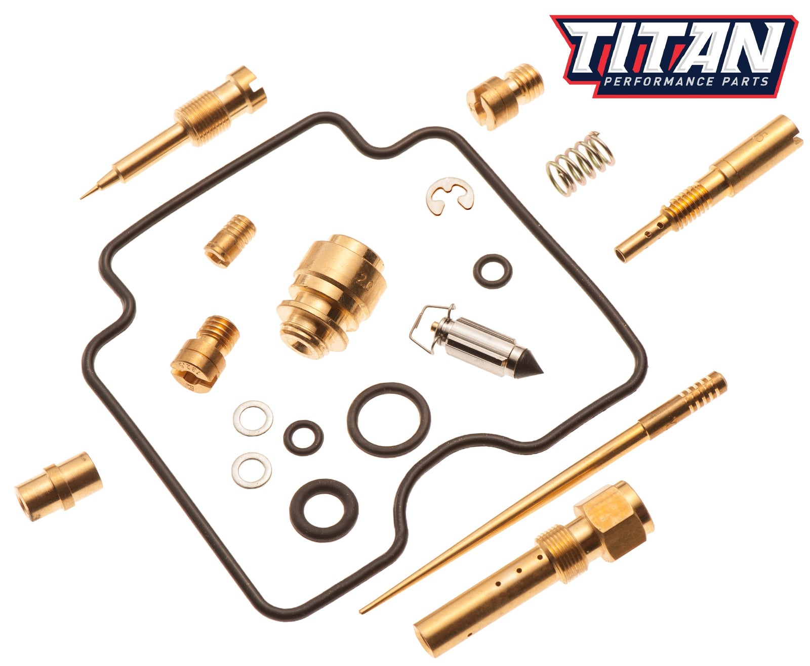Titan OEM Quality Carb Carburetor Rebuild Repair Kit for Yamaha Kodiak