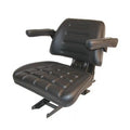 008000167b91 Black Seat For Mahindra Tractor 4500 5500 6000 6500
