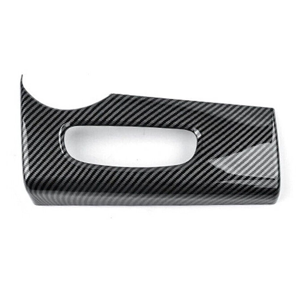 Carbon Fiber Headlight Button Switch Cover Trim For Chevrolet For