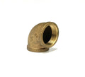 '-New- Smith Cooper Bronze 2 Inch 90 Degree Elbow, Female To Female,